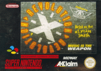 Revolution X Super Nintendo  box art